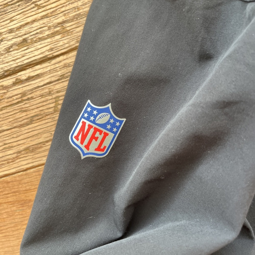 Washington Commanders Football Nike NFL On Field Zip-Up Jacket Men's Large Black - Picture 4 of 11